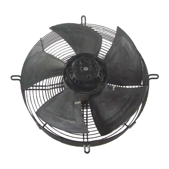 User Manuals: ebm-papst S4D350-AN22-67 AC Axial Fan
