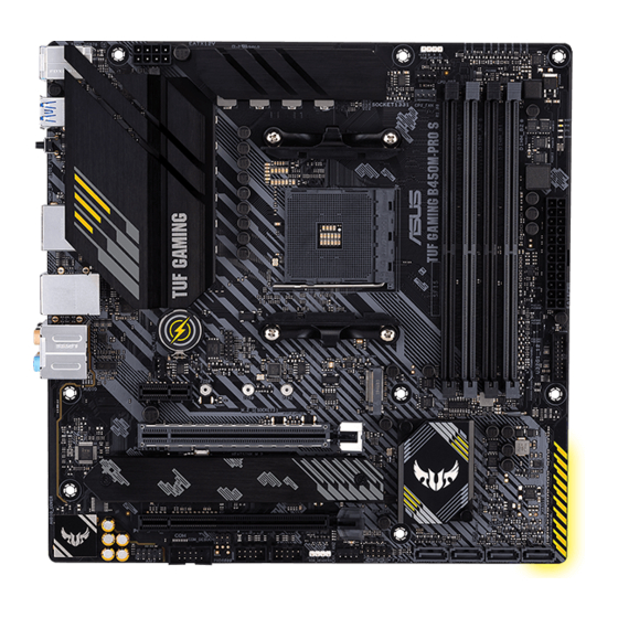 Asus TUF GAMING B450M-PRO S Quick Start Manual