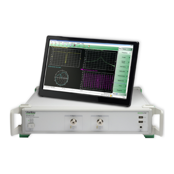 Anritsu ShockLine MS46322A Maintenance Manual