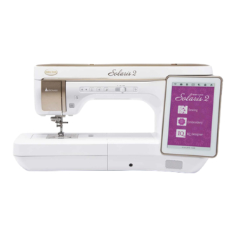Baby Lock Solaris 2 Instruction And Reference Manual