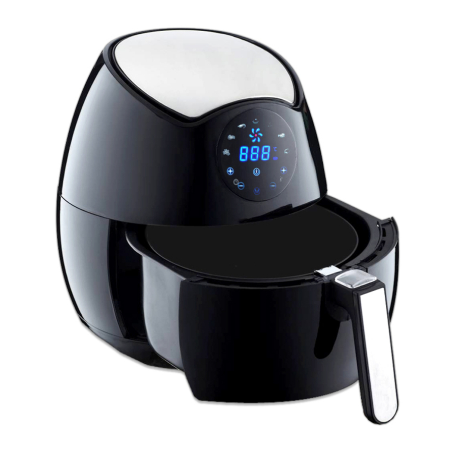 NUTRICHEF PYLE PKAIRFR42 - Air Fryer Manual