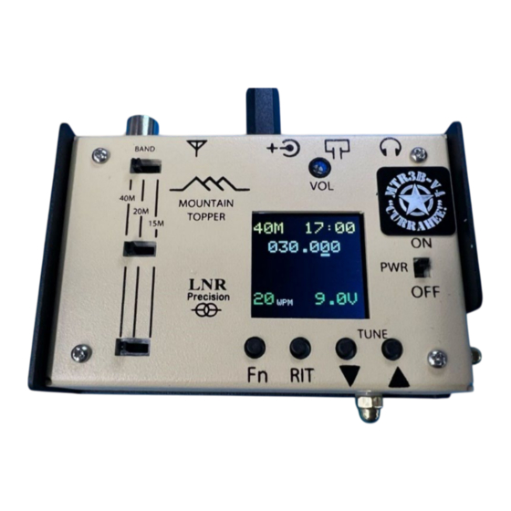 LNR MTR3B V4 Currahee Version Manual