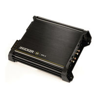 Kicker DX200.4 Owner's Manual