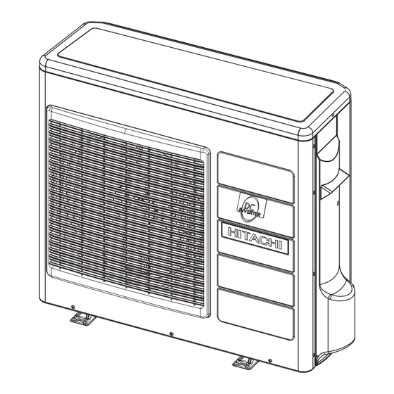 Hitachi RAD-50DH7 / RAC-50DH7 Manuals