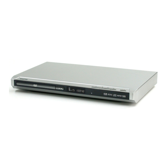 Sanyo SX25 DVD Player Manuals