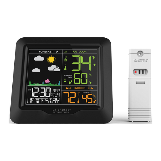 La Crosse Technology S85814 Instructional Manual