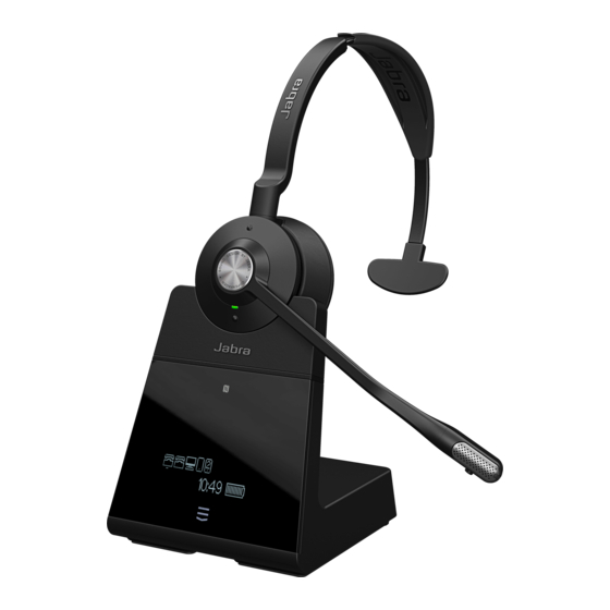 Jabra Engage 75Mono Manual