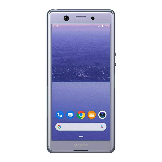 Sony XPERIA Ace Instruction Manual
