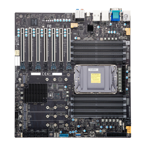 User Manuals: Supermicro X12MP Motherboard Recovery