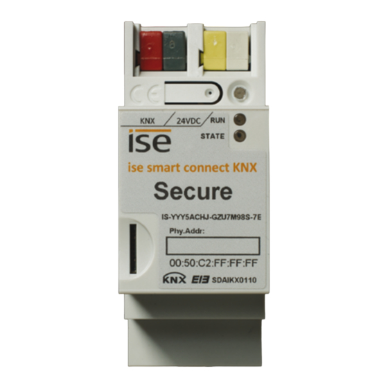 ISE KNX Quick Start Manual