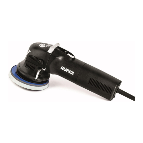 Rupes LHR 12E Manual