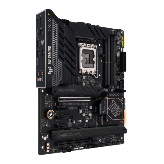 AS TUF GAMING Z790-PLUS D4 Manuals