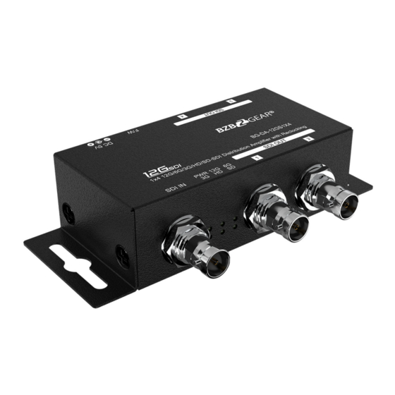 BZBGEAR BG-DA-12GS1X4 User Manual
