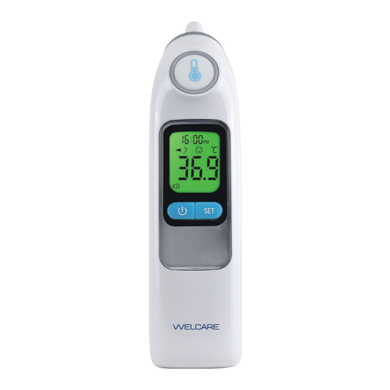 Welcare WET100 Instructions For Use & Warranty Information