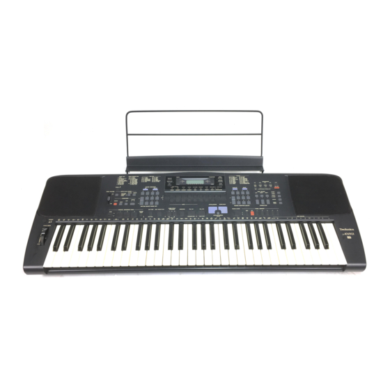 Technics SX-KN901 Service Manual