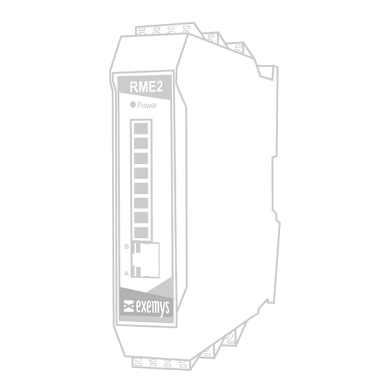 exemys RME2-AI User Manual