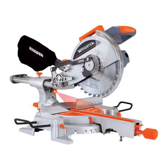 Terratek 10 store sliding mitre saw