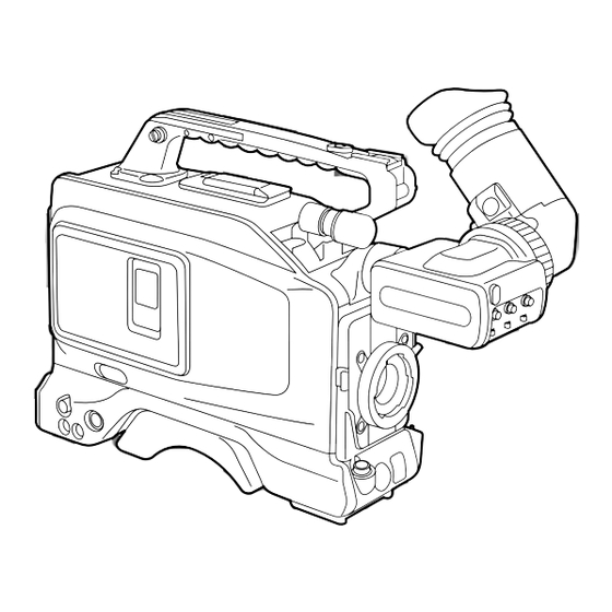 Panasonic AJ-D215P Operating Instructions Manual