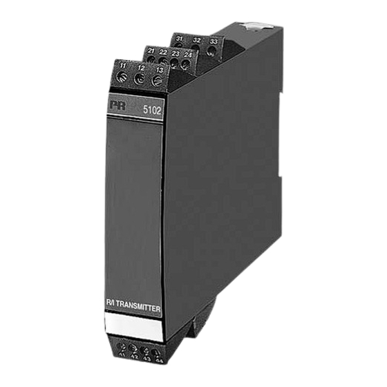 PR 5102 Manual