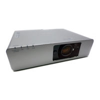 Panasonic F200U - XGA LCD Projector Operating Instructions Manual