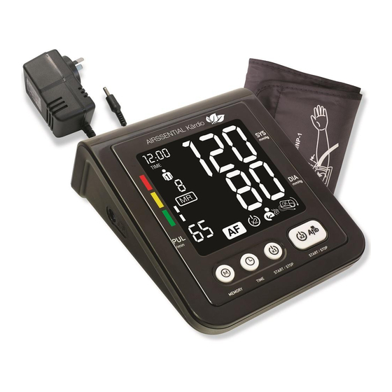Airssential Home LifeLine Kardio AI-K118A Instruction Manual