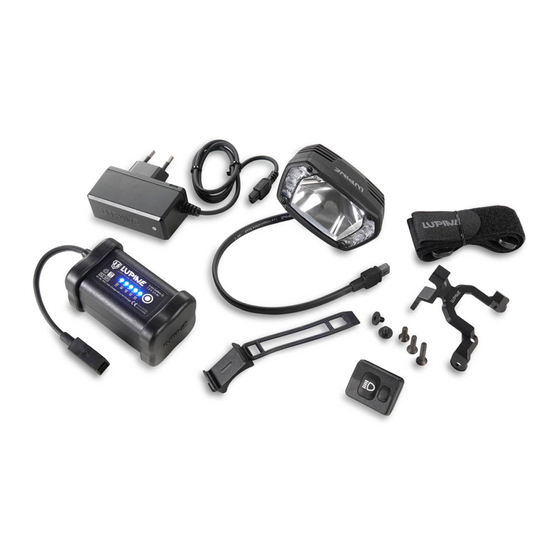 Lupine SL RF NANO CANYON Bike Light Manuals