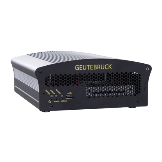 Geutebruck G-ST 2000+ Installation Manual