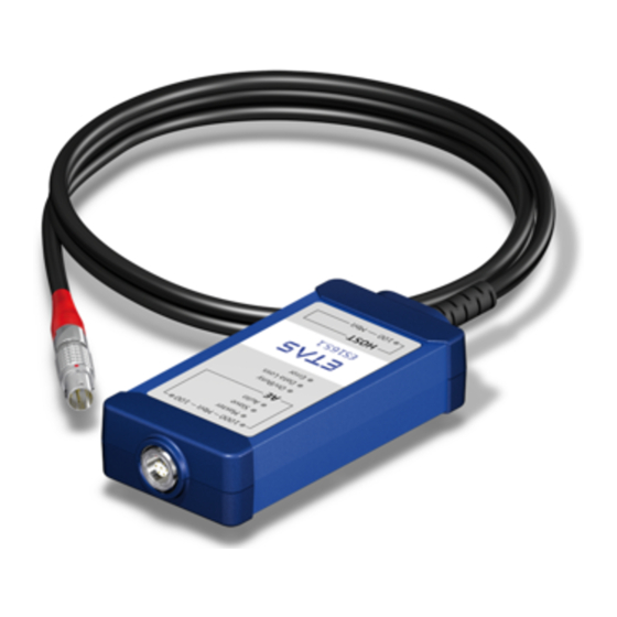 ETAS BR XETK-S3.0 User Manual