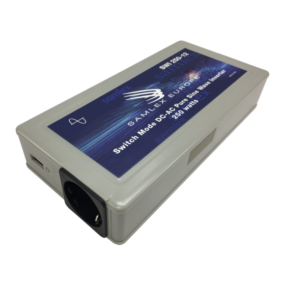 Samlex Europe SWI 250-12 Manual