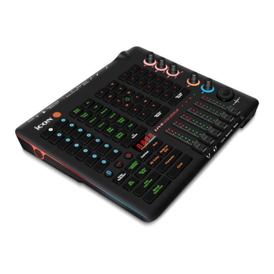 ICON ProAudio LIVE-CONSOLE User Manual