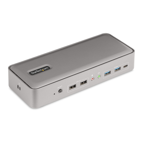 StarTech.com 129N-USBC-KVM-DOCK Instruction Manual