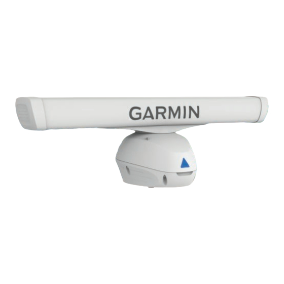 Garmin GMR 4/6 Installation Instructions Manual