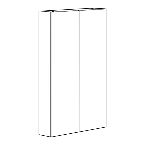IKEA GODMORGON WASH-STAND W/4DRWS Instructions Manual