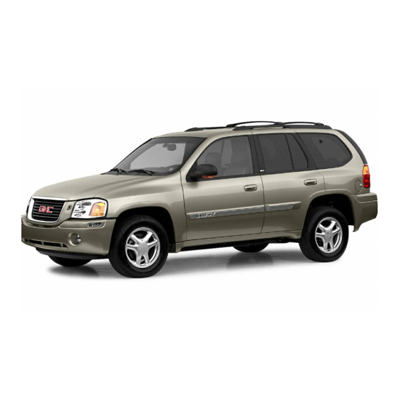 GMC Envoy 2003 Owner's Manual