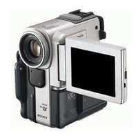 Sony Handycam DCR-PC5E Operating Instructions Manual