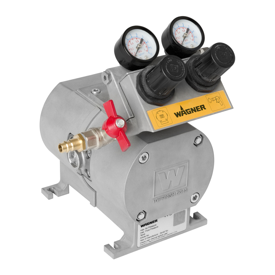 WAGNER TOPFINISH DD10 Operating Manual