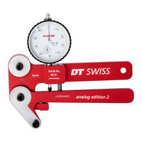 DT SWISS PROLINE tensio 2 User Manual