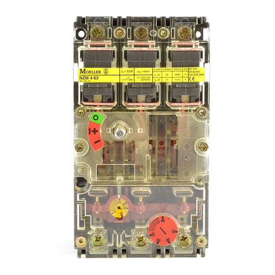 Moeller NZMS 4 Series Installation Instructions