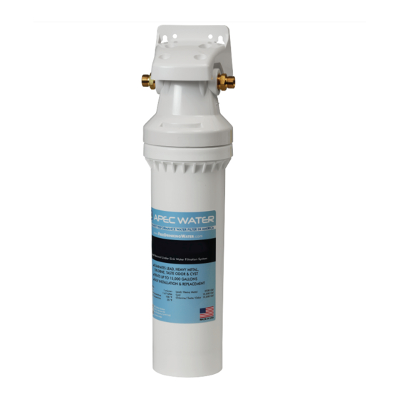 Apec Water CS-2500 Installation Instructions & Owner's Manual