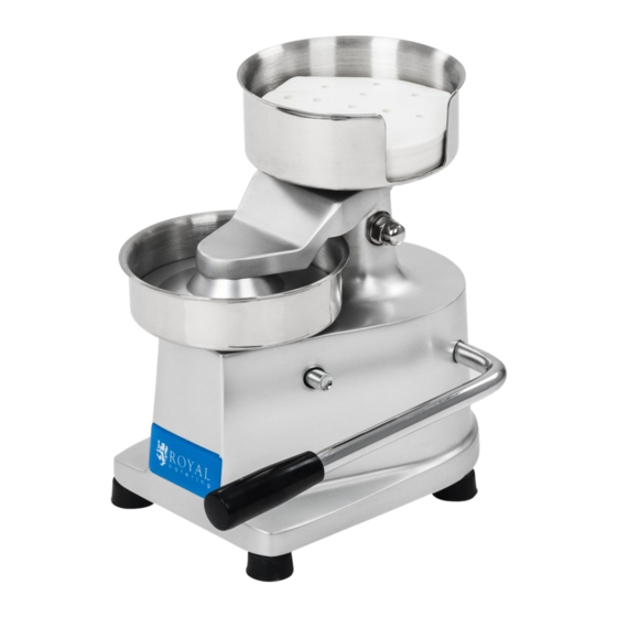 Royal Catering RCHM-100 User Manual