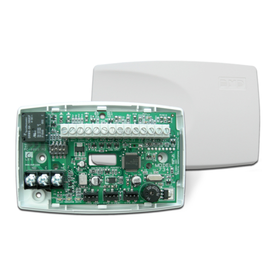 DMP Electronics 734 Quick Start Manual