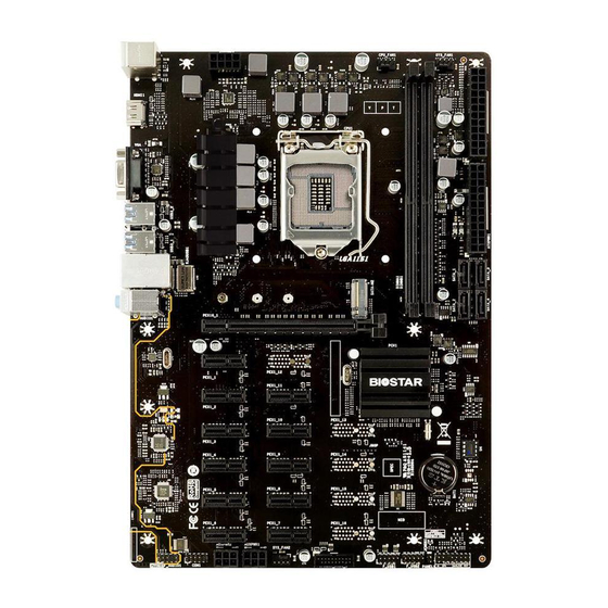 Biostar TB360-BTC PRO 3.0 Manual