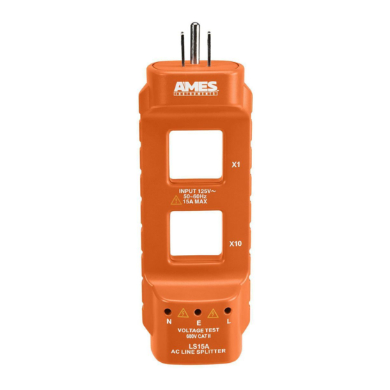 Ames Instruments 57716 Owner's Manual & Safety Instructions