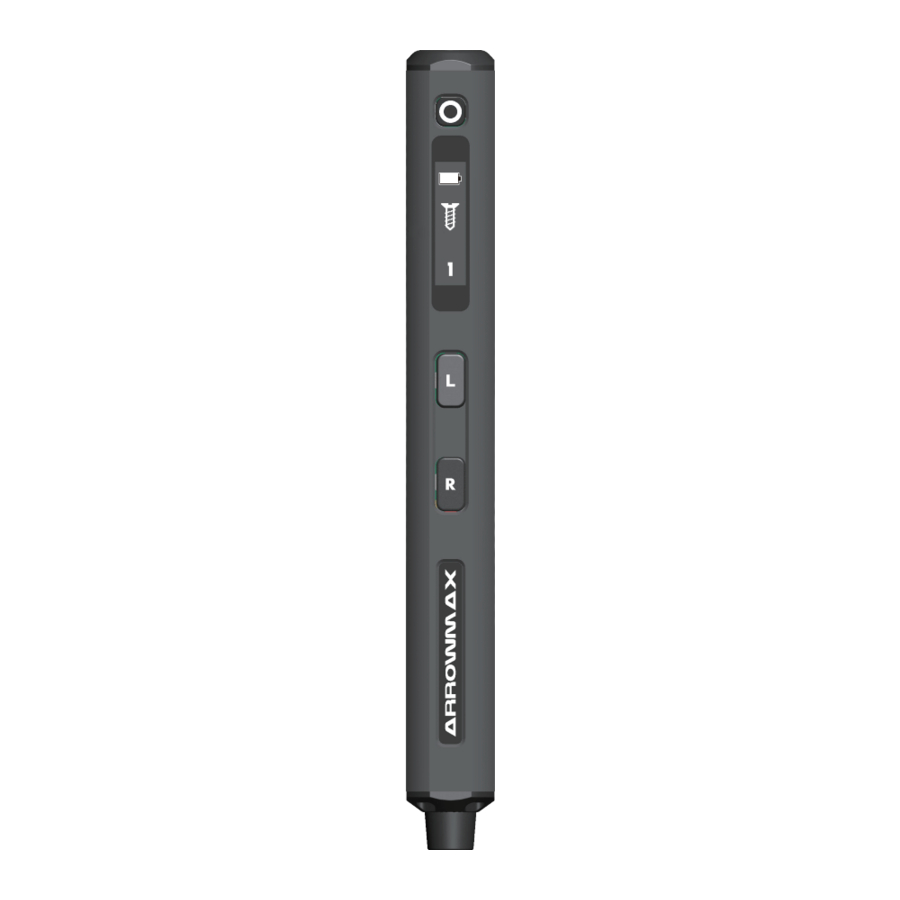 ARROWMAX SEs - Electric Screwdriver Set 96+6 Manual