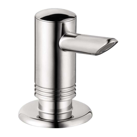 Hans Grohe 40418 Series Assembly Instructions
