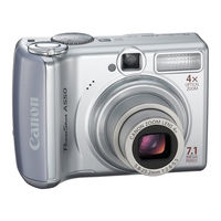 Canon PowerShot A560 User Manual