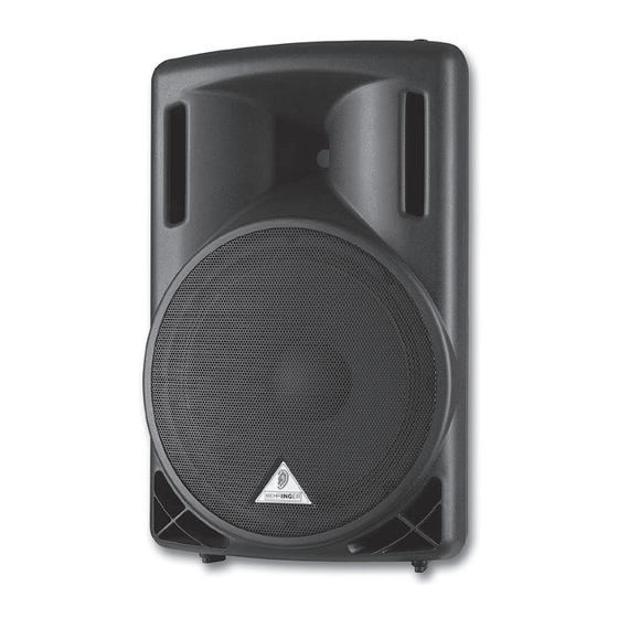 Behringer B212A User Manual