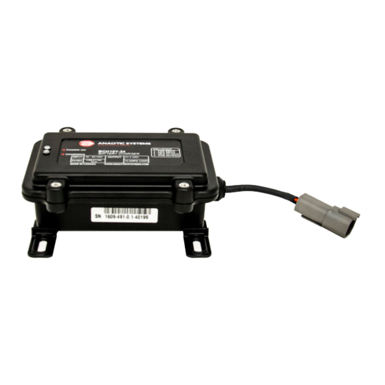 Analytic Systems BCH10W Manuals