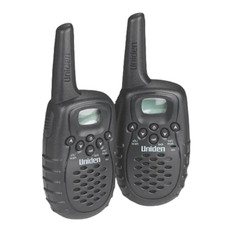 Uniden uh036sx-4 Quad Pack Operating Manual
