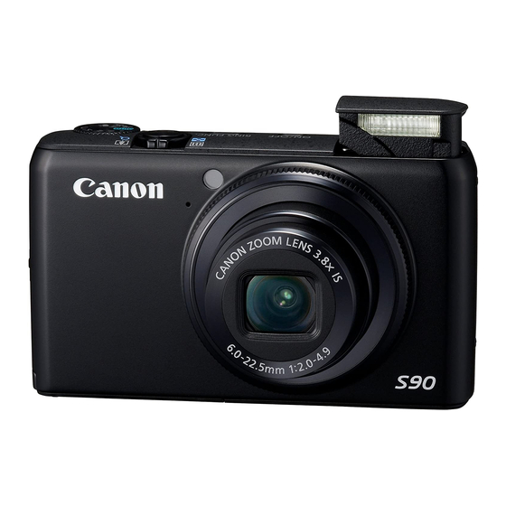 Canon PowerShot S90 User Manual